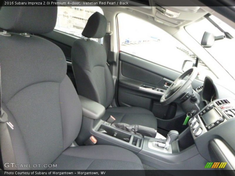 Venetian Red Pearl / Black 2016 Subaru Impreza 2.0i Premium 4-door