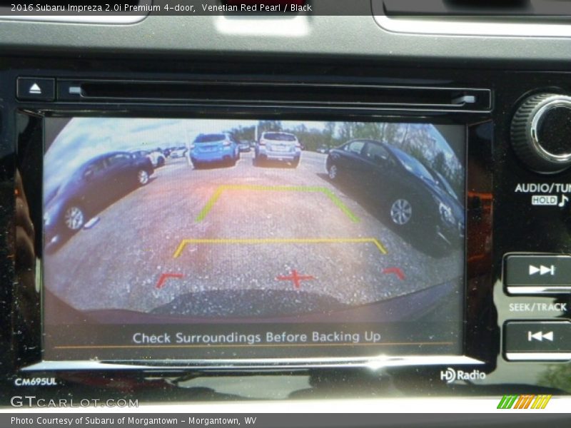 Venetian Red Pearl / Black 2016 Subaru Impreza 2.0i Premium 4-door