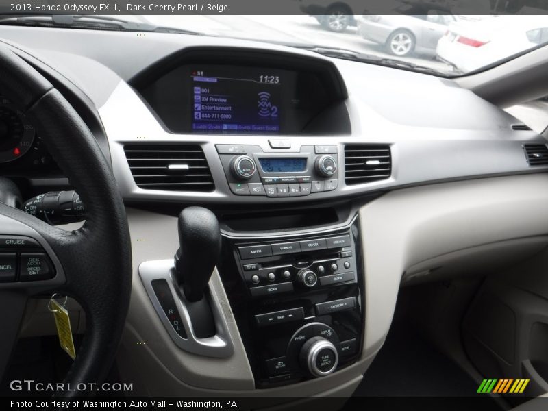Dark Cherry Pearl / Beige 2013 Honda Odyssey EX-L