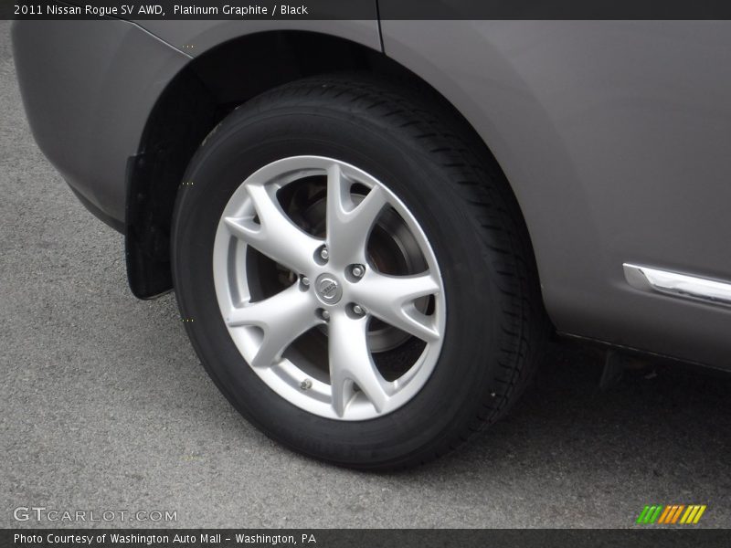 Platinum Graphite / Black 2011 Nissan Rogue SV AWD