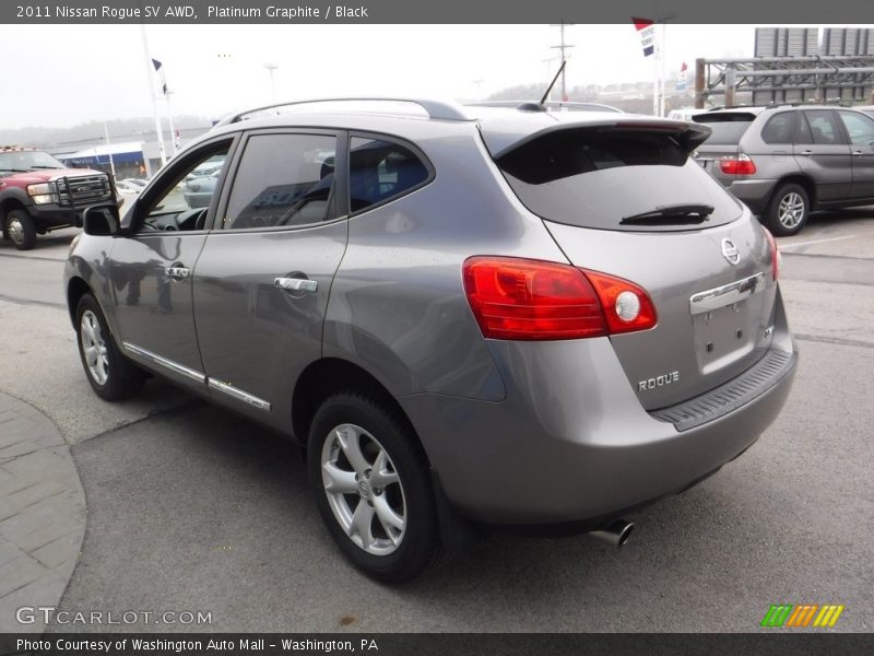 Platinum Graphite / Black 2011 Nissan Rogue SV AWD