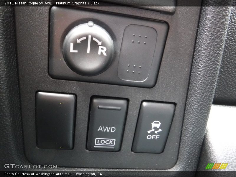Platinum Graphite / Black 2011 Nissan Rogue SV AWD