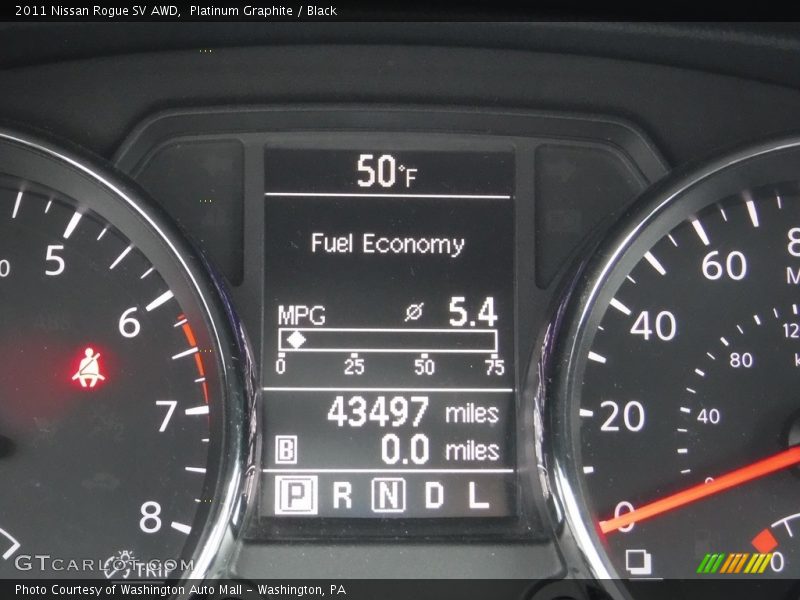 Platinum Graphite / Black 2011 Nissan Rogue SV AWD