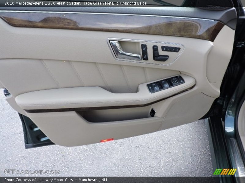Jade Green Metallic / Almond Beige 2010 Mercedes-Benz E 350 4Matic Sedan