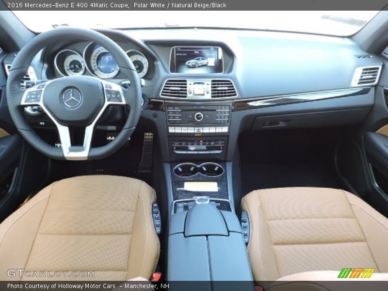  2016 E 400 4Matic Coupe Natural Beige/Black Interior