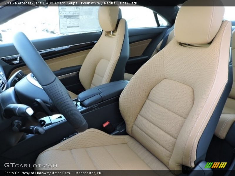 Front Seat of 2016 E 400 4Matic Coupe