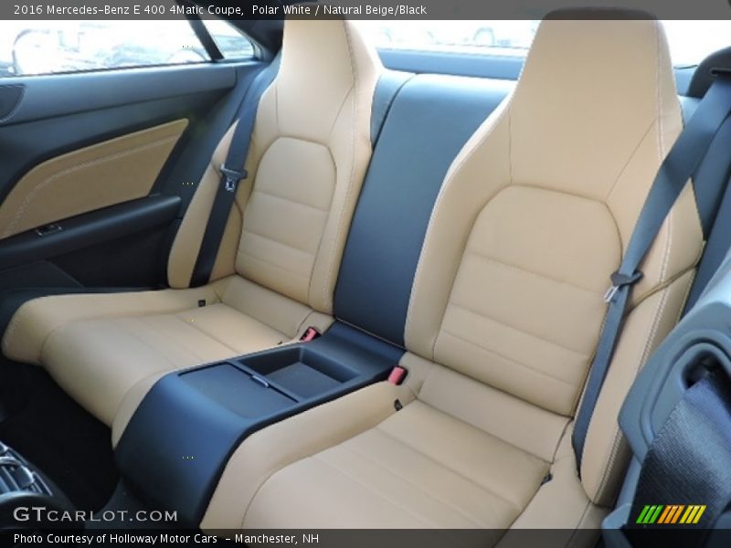 Rear Seat of 2016 E 400 4Matic Coupe