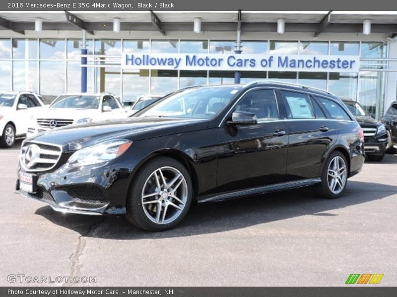 Black / Black 2016 Mercedes-Benz E 350 4Matic Wagon