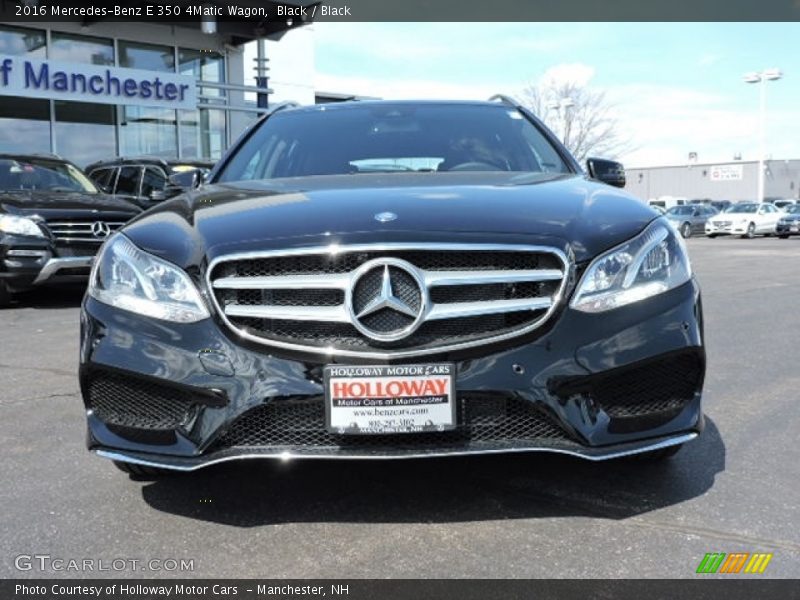 Black / Black 2016 Mercedes-Benz E 350 4Matic Wagon
