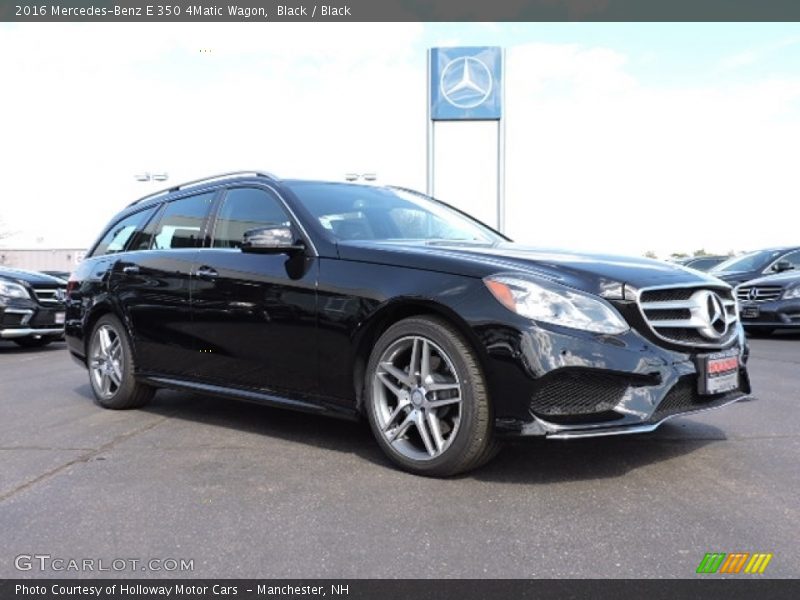 Black / Black 2016 Mercedes-Benz E 350 4Matic Wagon