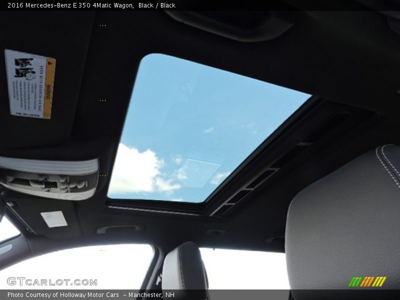 Black / Black 2016 Mercedes-Benz E 350 4Matic Wagon