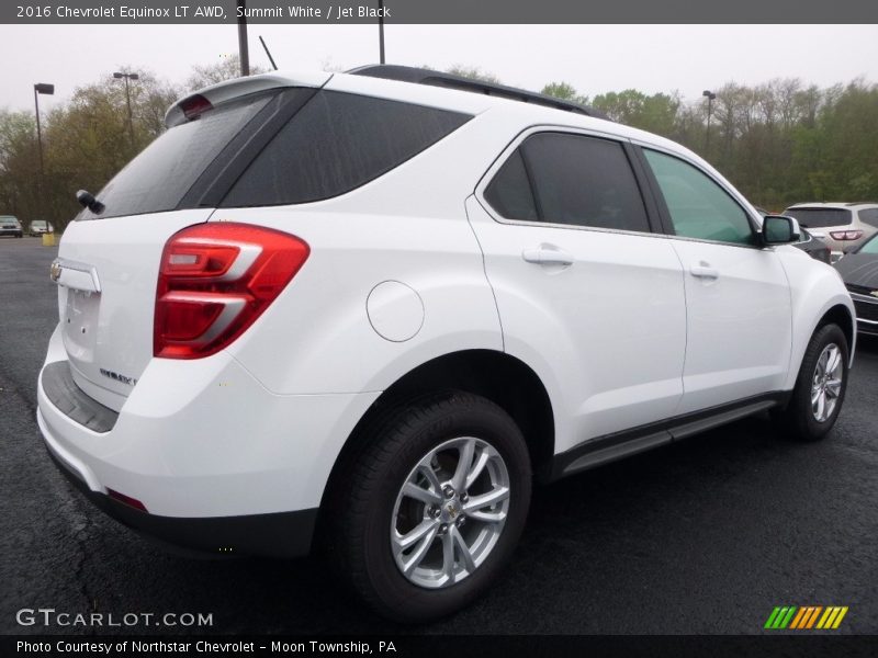 Summit White / Jet Black 2016 Chevrolet Equinox LT AWD