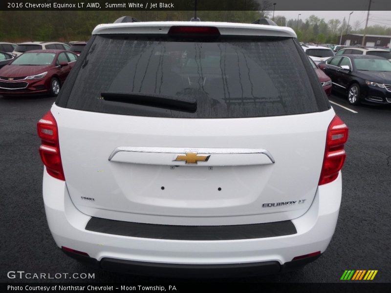 Summit White / Jet Black 2016 Chevrolet Equinox LT AWD