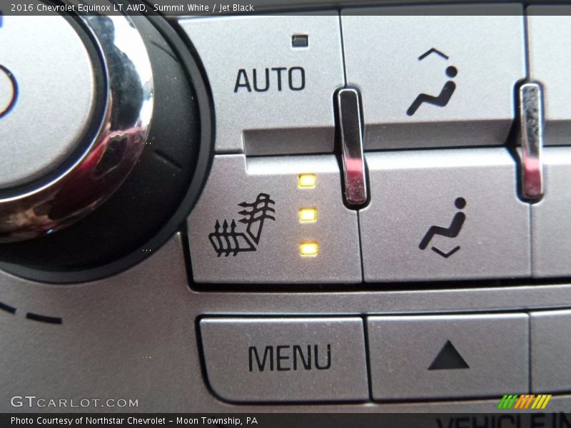 Summit White / Jet Black 2016 Chevrolet Equinox LT AWD