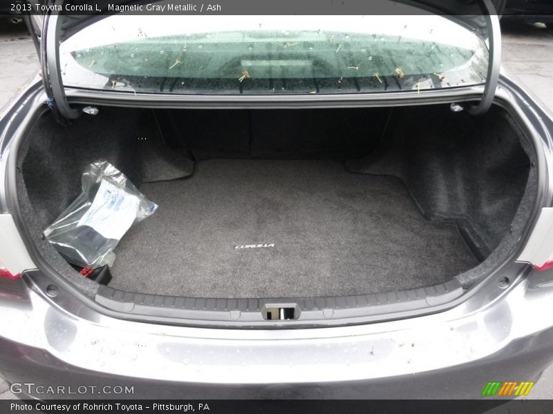 Magnetic Gray Metallic / Ash 2013 Toyota Corolla L