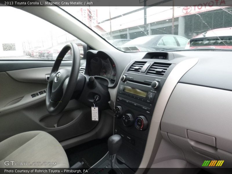 Magnetic Gray Metallic / Ash 2013 Toyota Corolla L