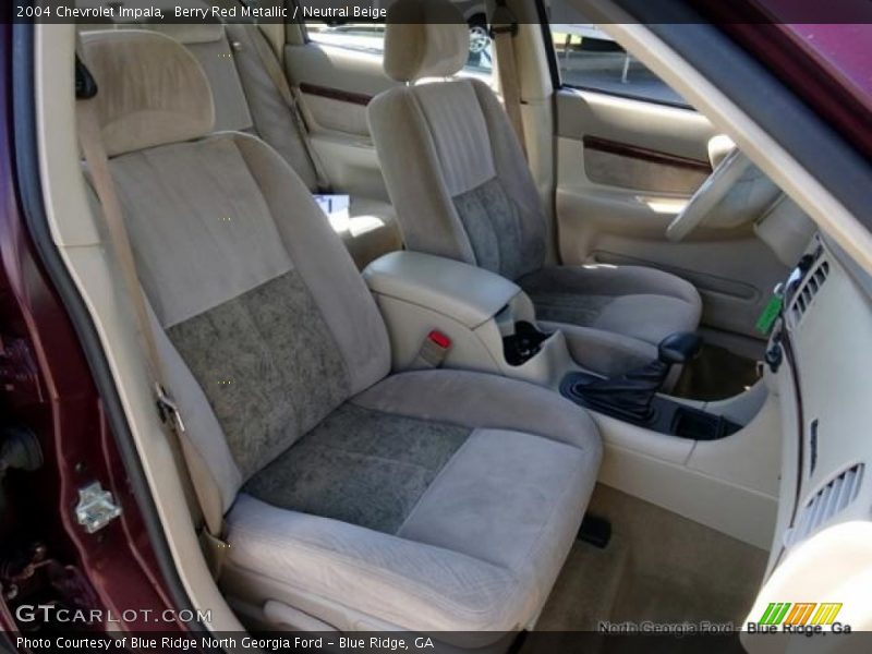 Berry Red Metallic / Neutral Beige 2004 Chevrolet Impala
