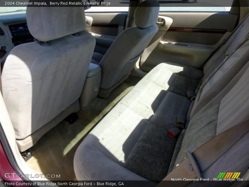 Berry Red Metallic / Neutral Beige 2004 Chevrolet Impala