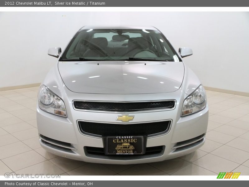 Silver Ice Metallic / Titanium 2012 Chevrolet Malibu LT