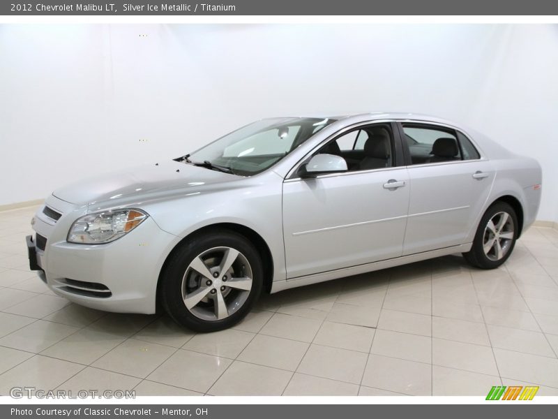 Silver Ice Metallic / Titanium 2012 Chevrolet Malibu LT