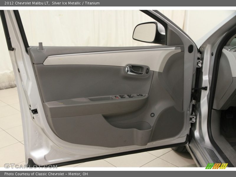 Silver Ice Metallic / Titanium 2012 Chevrolet Malibu LT