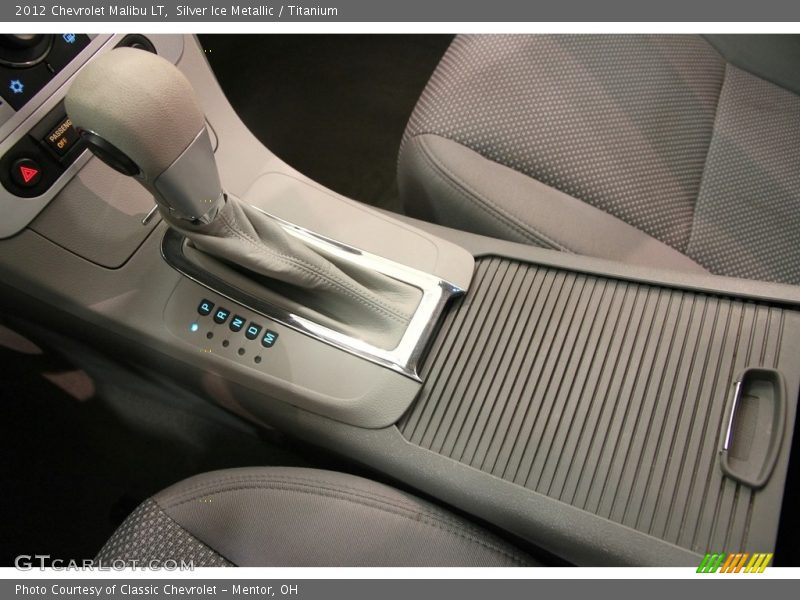 Silver Ice Metallic / Titanium 2012 Chevrolet Malibu LT