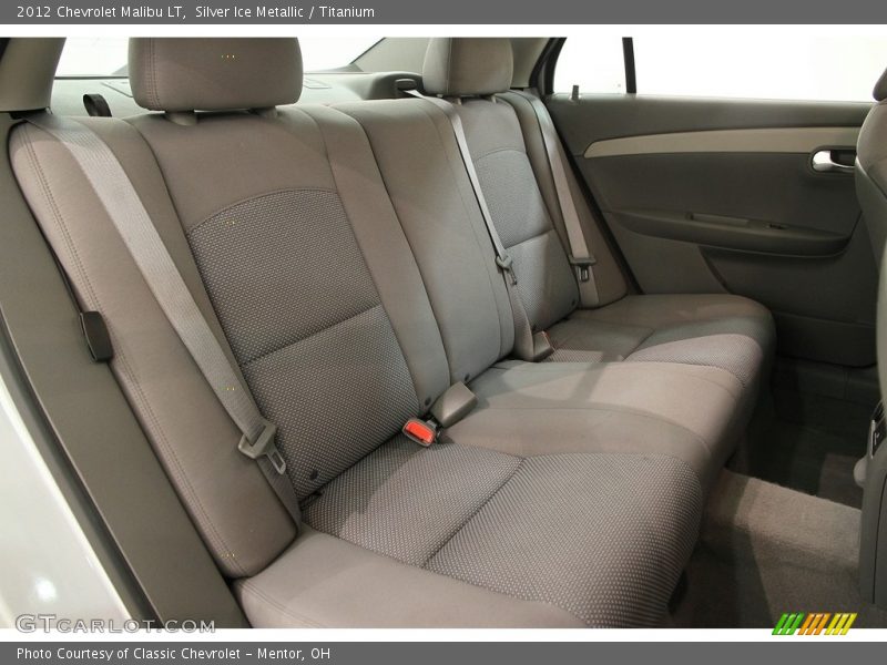 Silver Ice Metallic / Titanium 2012 Chevrolet Malibu LT