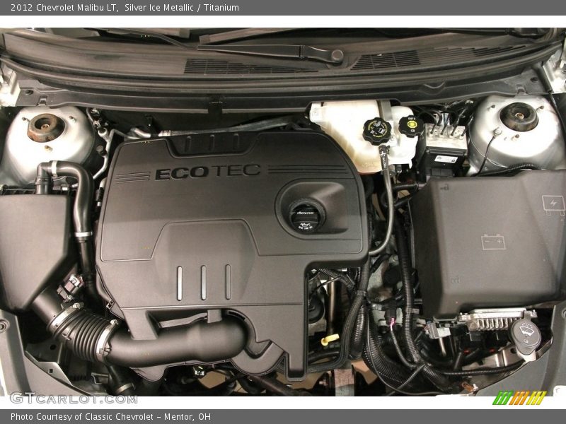 Silver Ice Metallic / Titanium 2012 Chevrolet Malibu LT