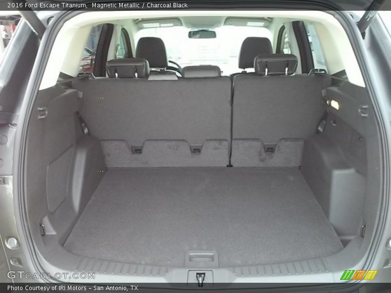 Magnetic Metallic / Charcoal Black 2016 Ford Escape Titanium