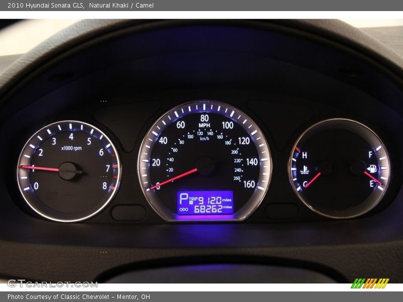 Natural Khaki / Camel 2010 Hyundai Sonata GLS