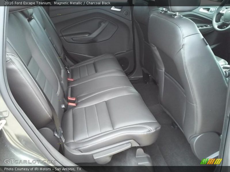 Magnetic Metallic / Charcoal Black 2016 Ford Escape Titanium