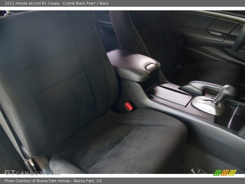 Crystal Black Pearl / Black 2011 Honda Accord EX Coupe