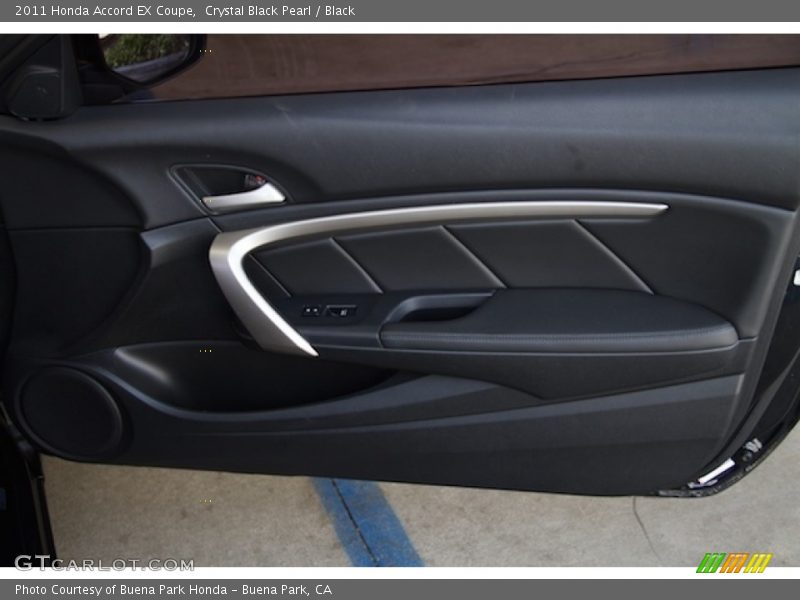 Crystal Black Pearl / Black 2011 Honda Accord EX Coupe