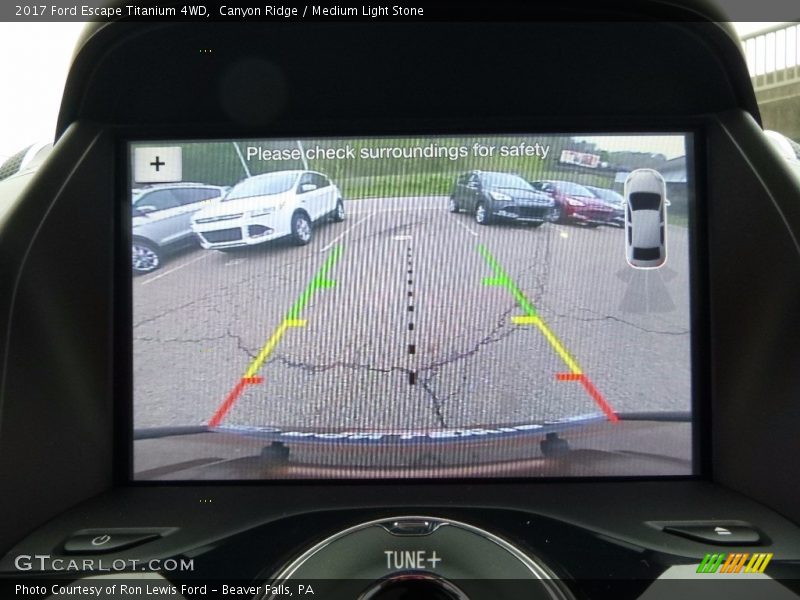 Canyon Ridge / Medium Light Stone 2017 Ford Escape Titanium 4WD