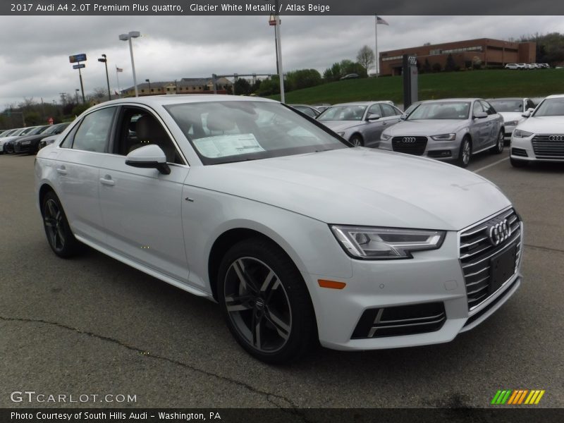 Front 3/4 View of 2017 A4 2.0T Premium Plus quattro