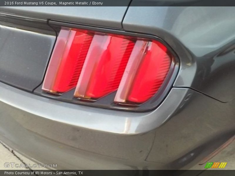 Magnetic Metallic / Ebony 2016 Ford Mustang V6 Coupe