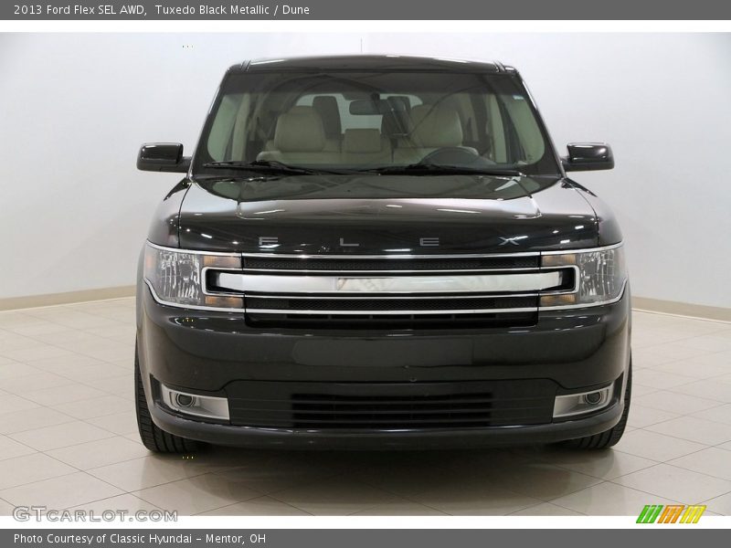 Tuxedo Black Metallic / Dune 2013 Ford Flex SEL AWD