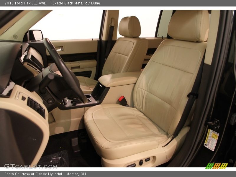 Tuxedo Black Metallic / Dune 2013 Ford Flex SEL AWD
