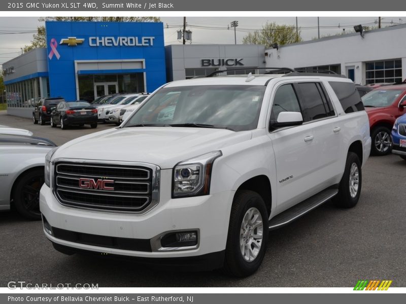 Summit White / Jet Black 2015 GMC Yukon XL SLT 4WD