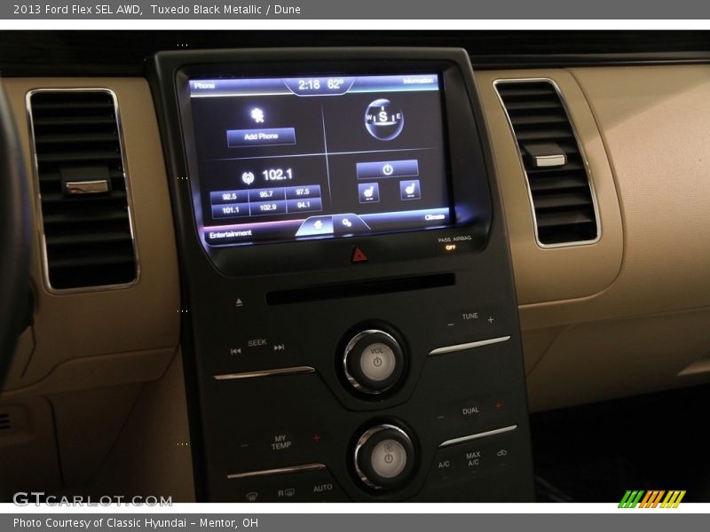 Tuxedo Black Metallic / Dune 2013 Ford Flex SEL AWD