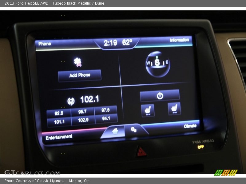 Tuxedo Black Metallic / Dune 2013 Ford Flex SEL AWD