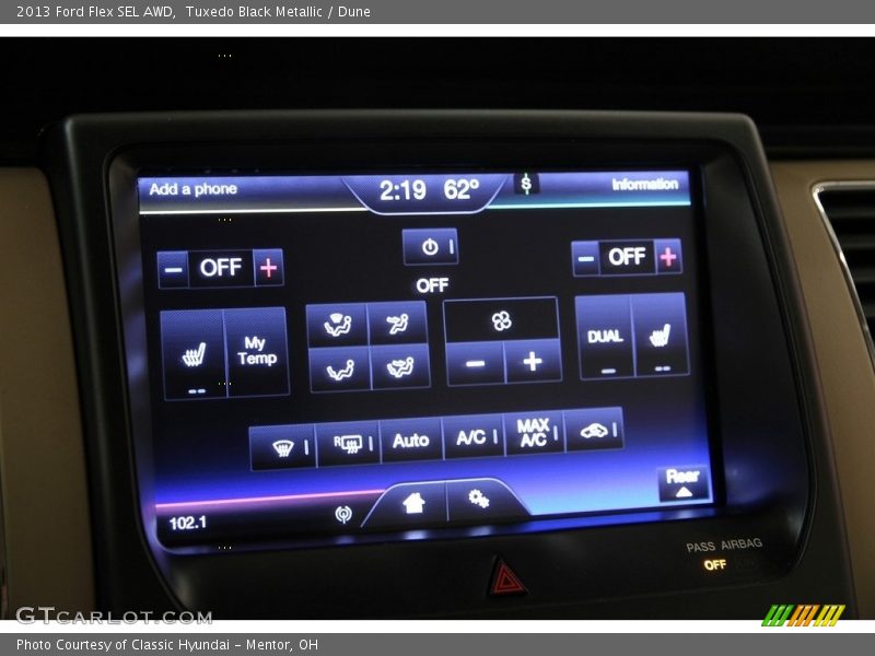 Tuxedo Black Metallic / Dune 2013 Ford Flex SEL AWD