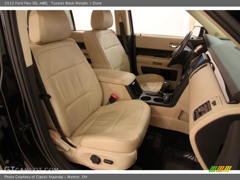 Tuxedo Black Metallic / Dune 2013 Ford Flex SEL AWD