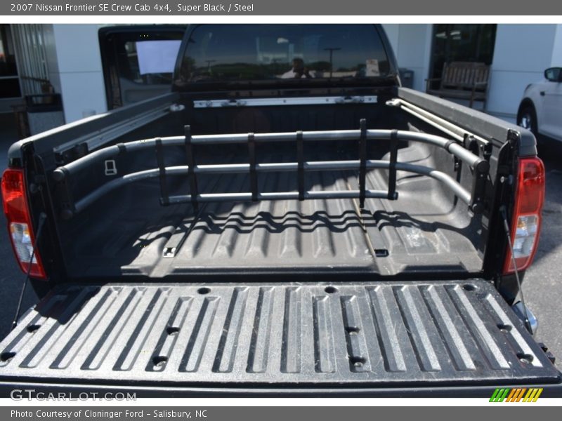 Super Black / Steel 2007 Nissan Frontier SE Crew Cab 4x4