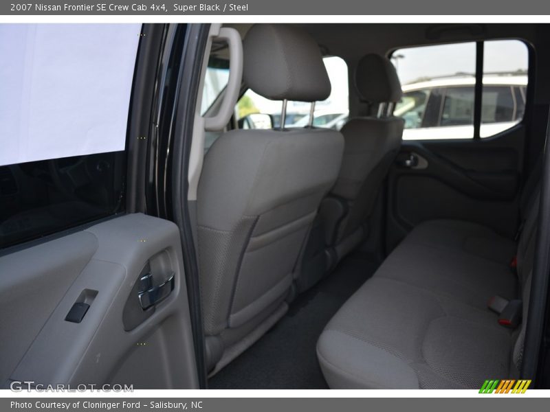 Super Black / Steel 2007 Nissan Frontier SE Crew Cab 4x4
