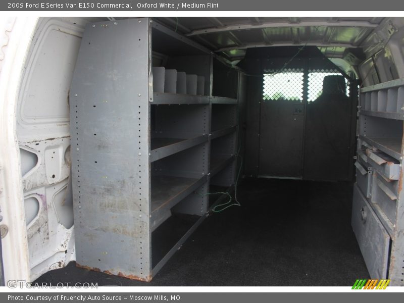 Oxford White / Medium Flint 2009 Ford E Series Van E150 Commercial