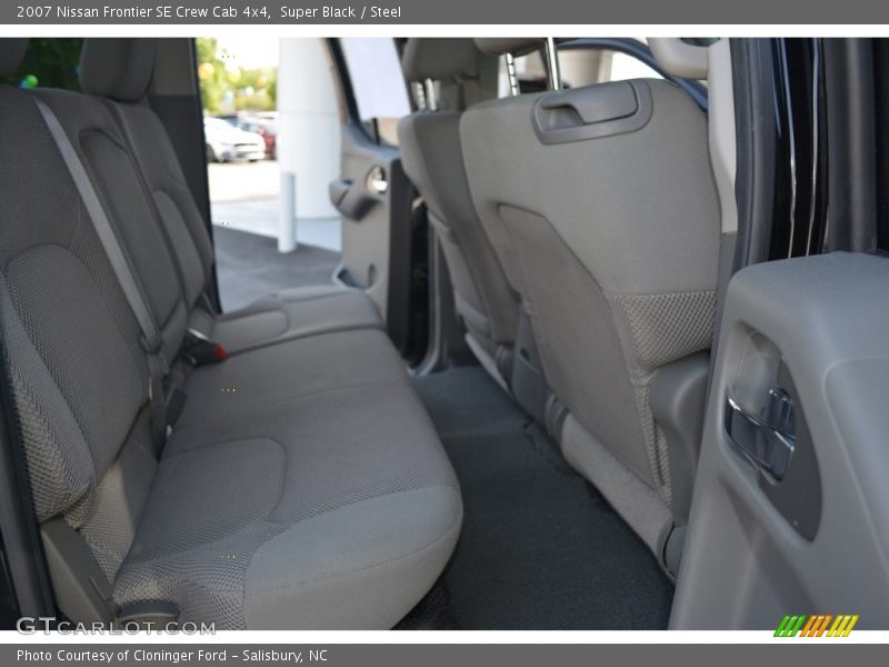 Super Black / Steel 2007 Nissan Frontier SE Crew Cab 4x4