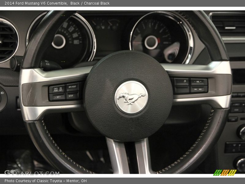 Black / Charcoal Black 2014 Ford Mustang V6 Convertible