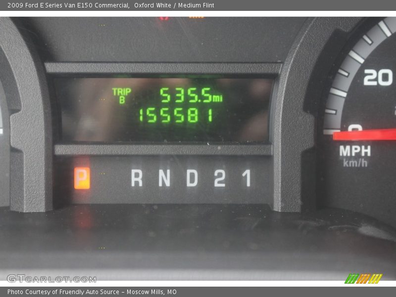 Oxford White / Medium Flint 2009 Ford E Series Van E150 Commercial