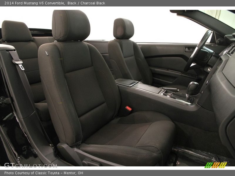 Black / Charcoal Black 2014 Ford Mustang V6 Convertible